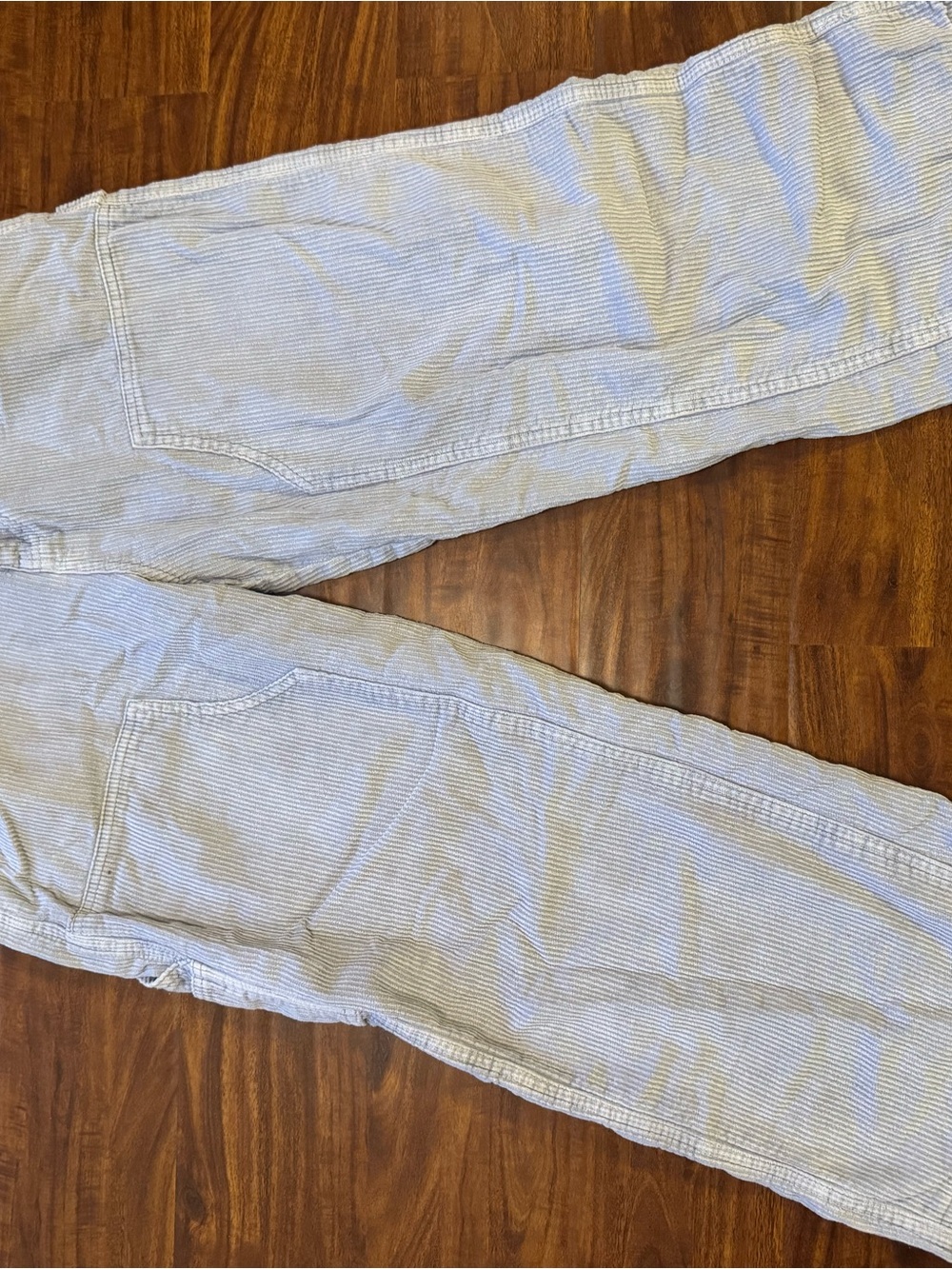 Urban Outfitters BDG Light Blue Seersucker Stripe Pants